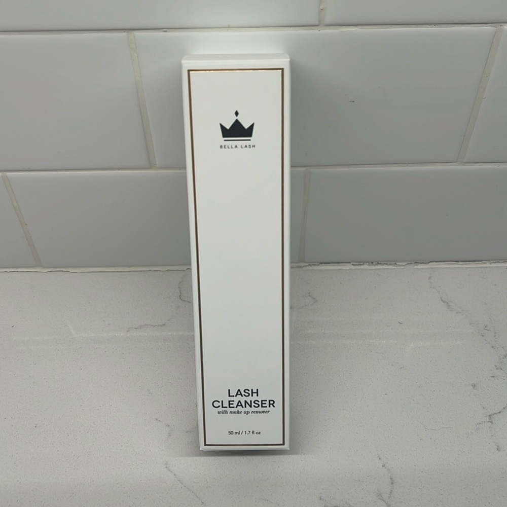 New in box. Unopened. Bella Lash Makeup Remover/Lash Cleanser 50 ml